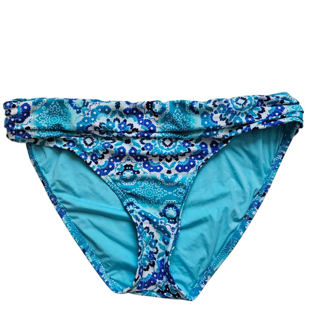 La Blanca Blue Floral Swim Bottom